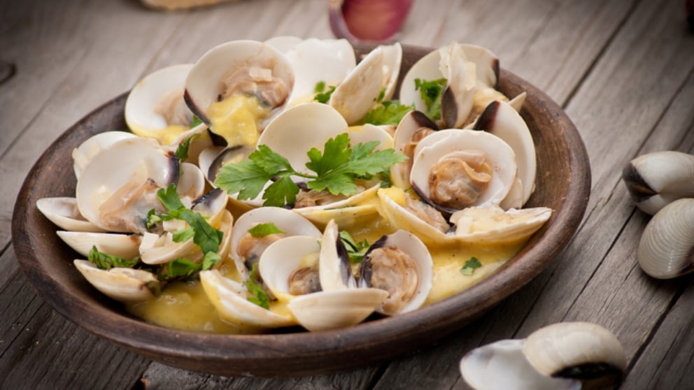 Receta de almejas en salsa picante fáciles de preparar