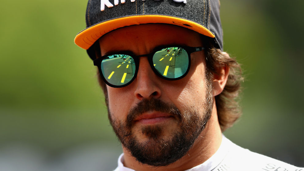 Fernando Alonso es consciente de que su McLaren MCL33 no se adapta todo lo que él quisiera al circuito de Canadá, con lo que prevé una carrera difícil el próximo domingo. (Getty)