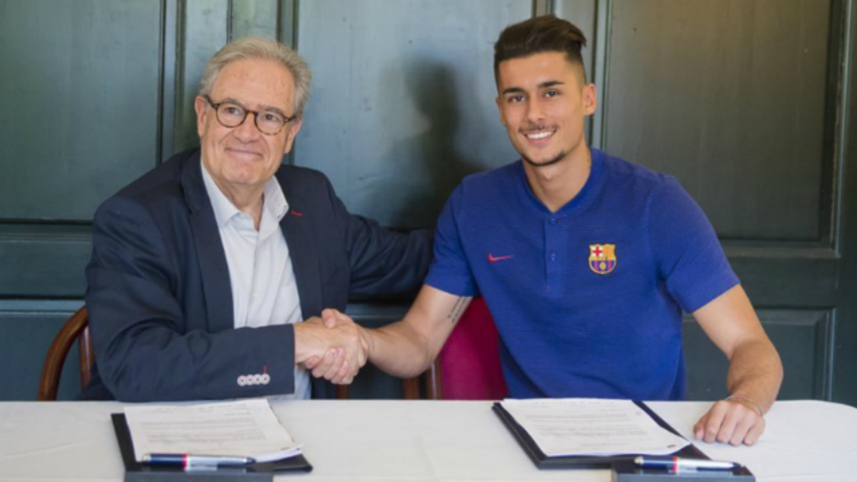 Chumi, el juvenil del Barça con una cláusula de 100 millones