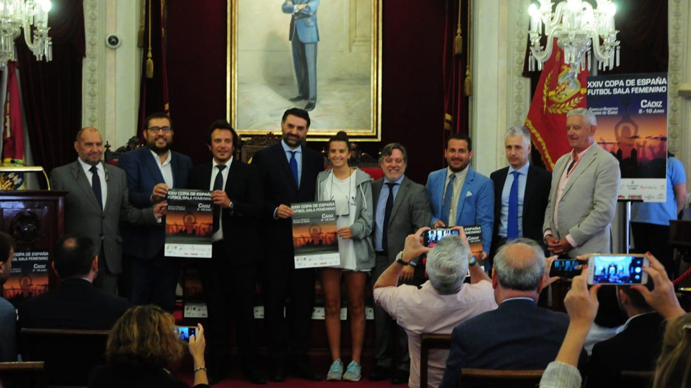 Presentación en el Ayuntamiento de Cádiz