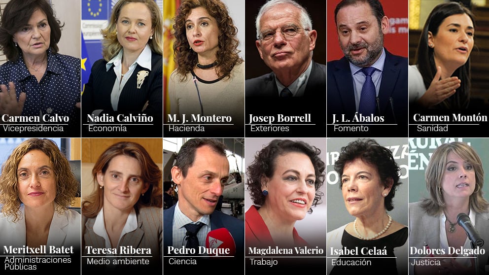 ministros Pedro Sánchez