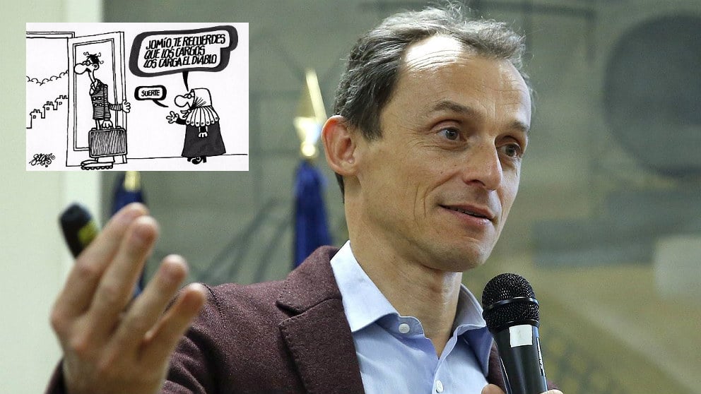 Pedro Duque, ministro de Ciencia, Innovación y Universidades.