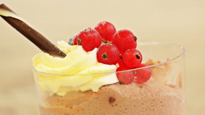 crema de galletas María y caramelo