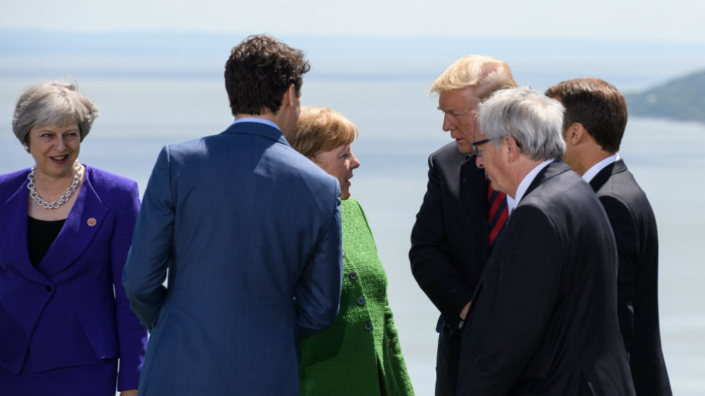 Reunión del G-7 (Foto: GETTY).