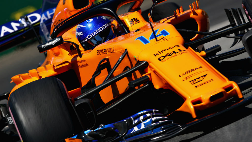 El McLaren MCL33 de Fernando Alonso ha sufrido durante las últimas carreras un retroceso en términos de fiabilidad, que se une a una limitada velocidad que no permite la consecución de los resultados esperados. (getty)