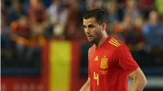 NAcho, durante uno de los últimos amistosos de España (Getty).