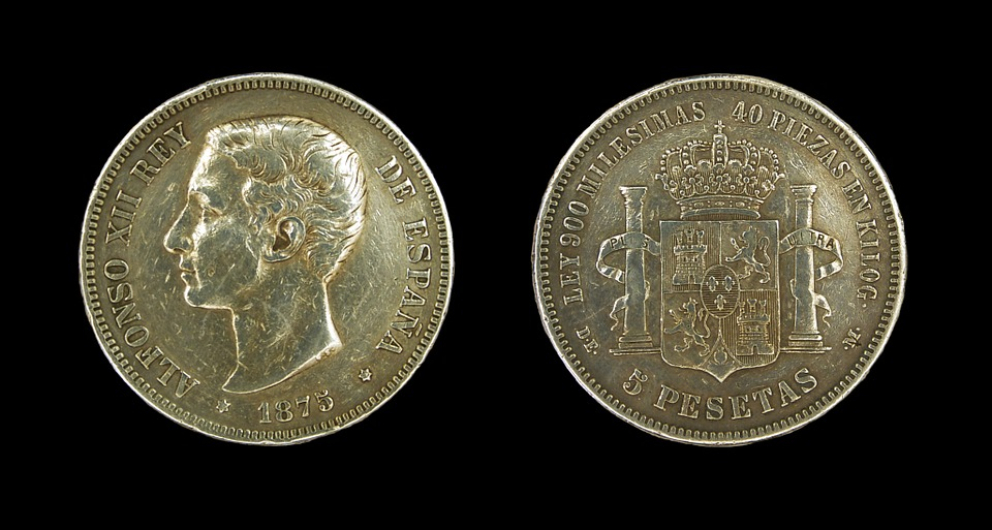 Monedas después de la Primera-Republica española.