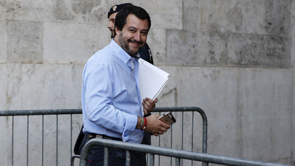 Matteo Salvini, ex viceprimer ministro de Italia (RRSS).
