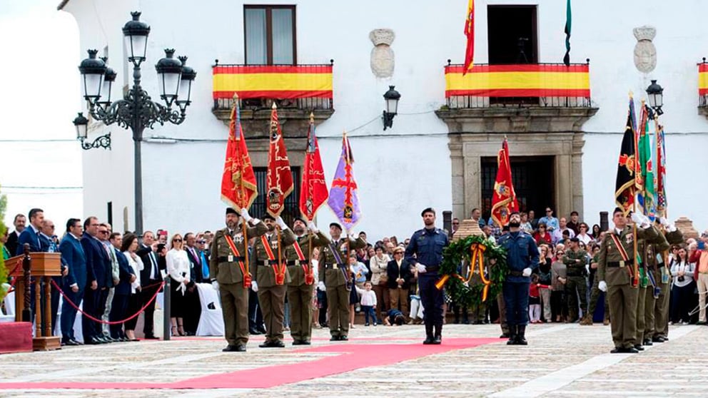 Paseo de la Constitución de Fregenal de la Sierra.