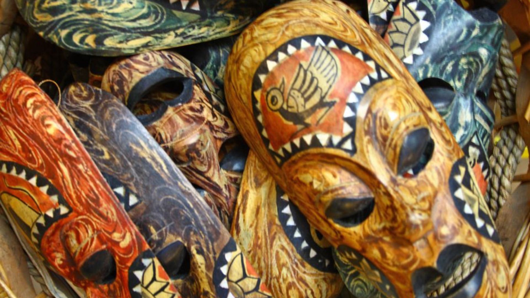 Cómo son y cómo se hacen las máscaras africanas