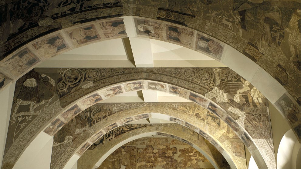 Las conocidas como Pinturas de Sijena, del Real Monasterio de Santa María de Sijena (Huesca).