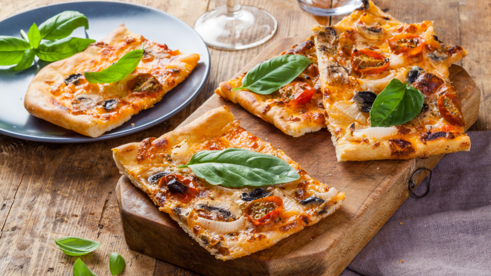 Receta de Pizza siciliana: La pizza original italiana