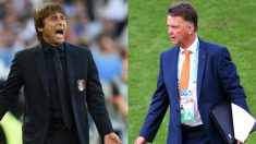Antonio Conte y Louis Van Gaal.