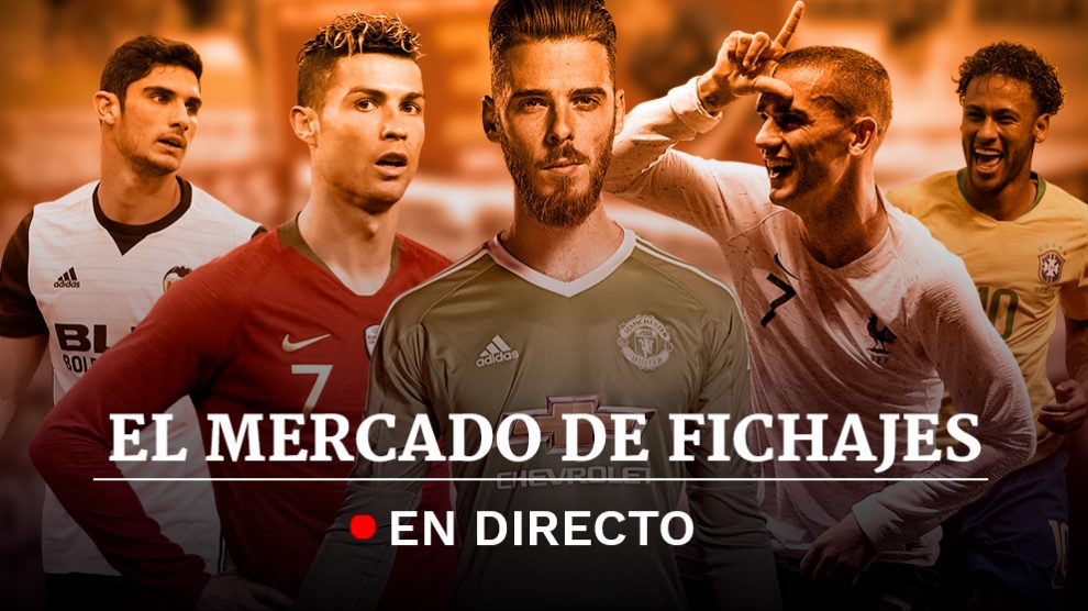 Mercado de Fichajes de Fútbol 2018 en directo.