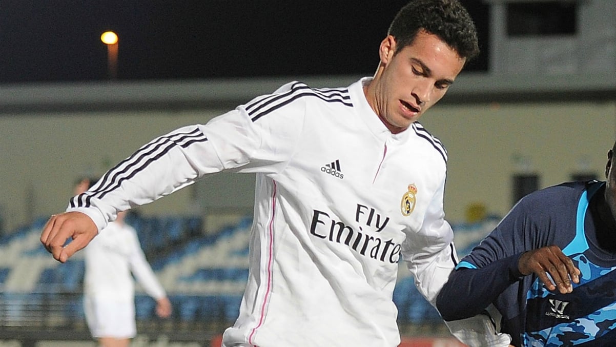 Lazo, durante su temporada en el Real Madrid Castilla. (Getty Images)