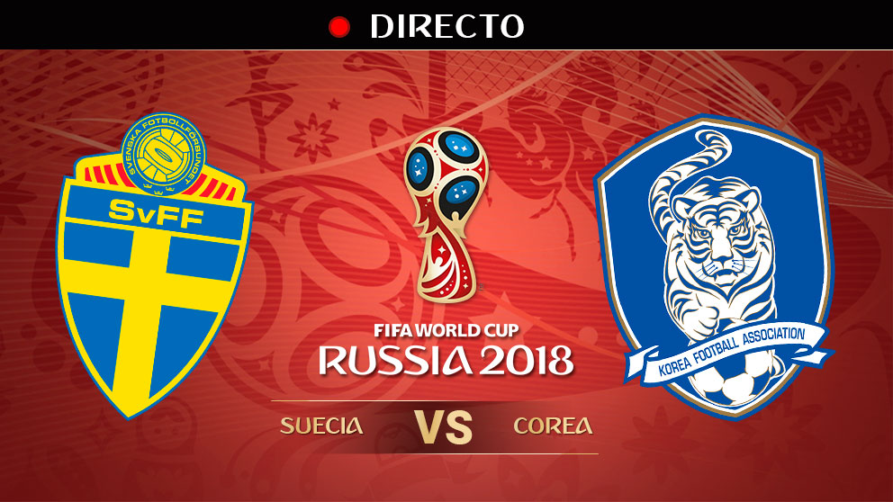 Mundial 2018: Suecia – Corea del Sur | Mundial de Rusia en directo.