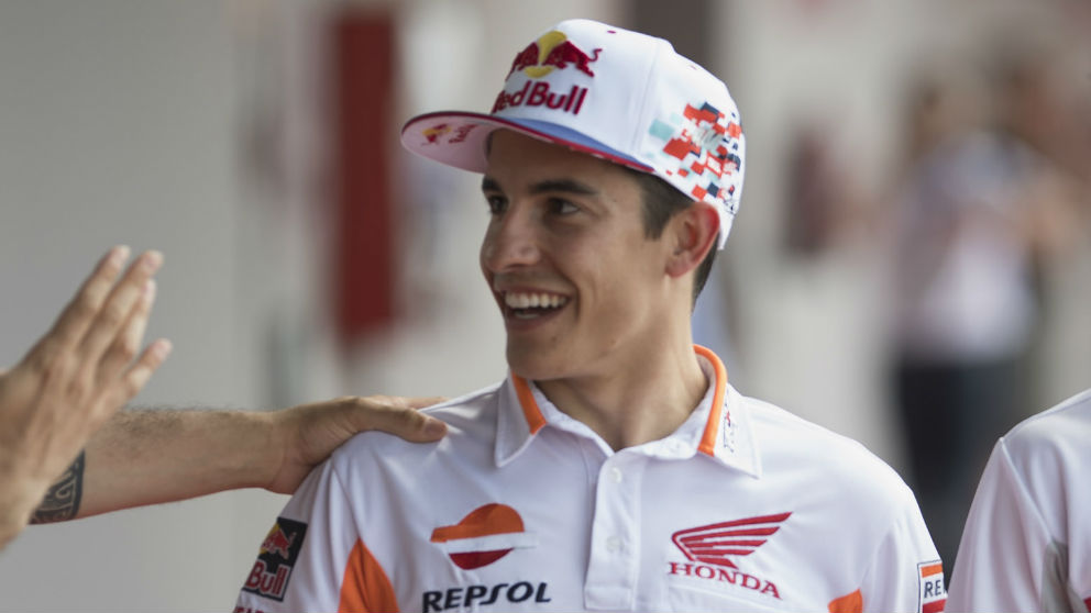 Marc Márquez ha empezado a meter presión a Jorge Lorenzo asegurando que Honda espera que el tiempo de adaptación del piloto a su nueva montura sea menor que el que ha necesitado en Ducati. (Getty)
