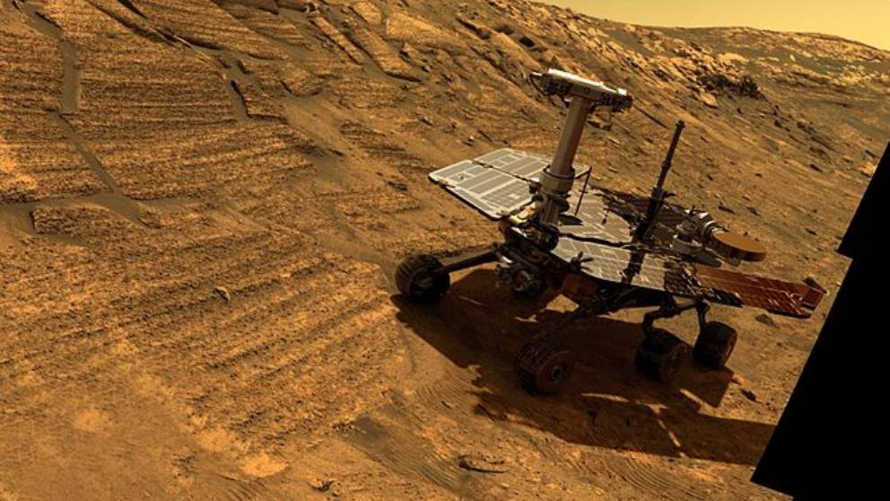 Una intensa tormenta de polvo en Marte podría acabar con la vida del rover Opportunity