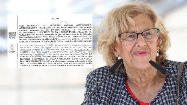 Una juez condena a Carmena por uno de sus ‘dedazos’: «Debió convocar un concurso abierto»