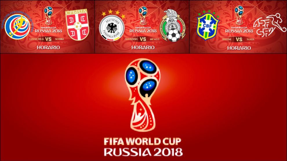 Mundial 2018: Partidos hoy | Horario Mundial de Rusia.