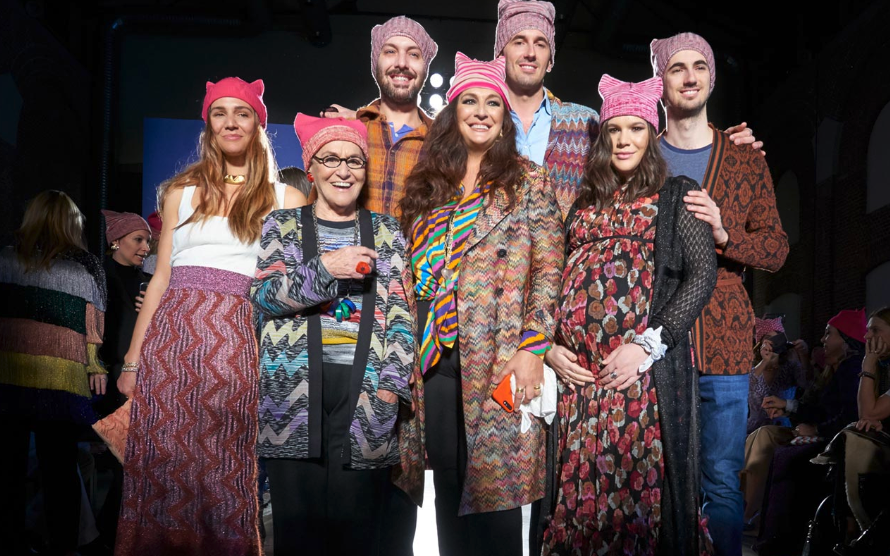 La familia Missoni al completo (Foto. Missoni)