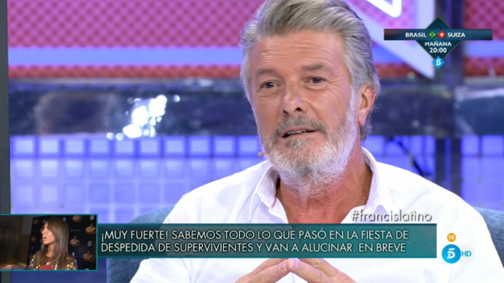 Francisco afirma que no es machista en ‘Sálvame Deluxe’