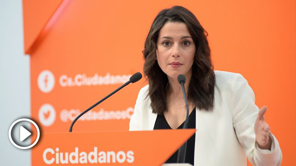 Inés Arrimadas, portavoz de Ciudadanos y líder del partido en Cataluña. (Foto: EFE)