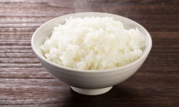 Arroz al vapor