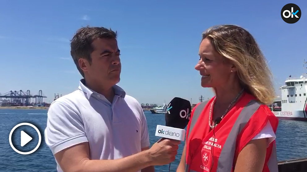 Okdiario habla con una ONG que viaja en el barco ‘Aquarius’