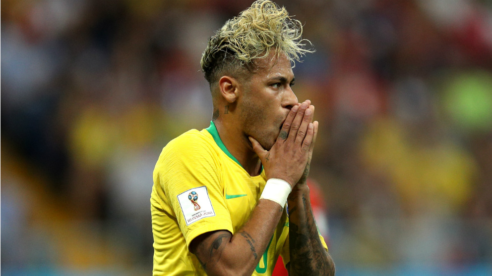 Neymar, en el centro de las críticas tras el tropiezo de Brasil. (Getty)