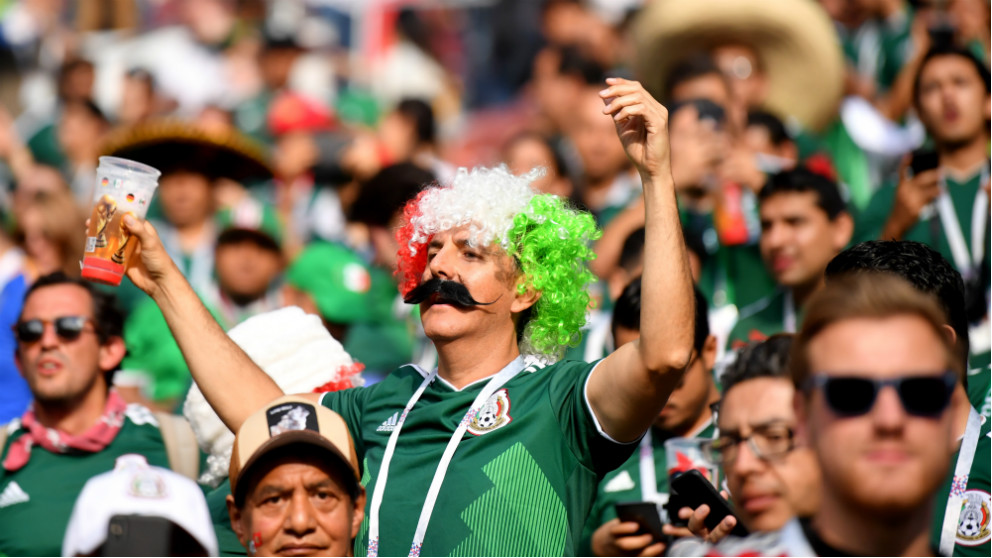 México dio la sorpresa en la primera jornada tras vencer a Alemania, la actual campeona. (Getty)