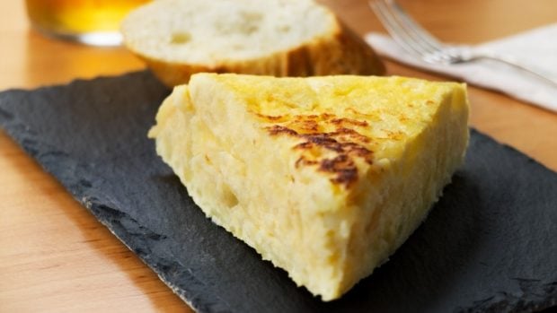 tortilla de patatas light