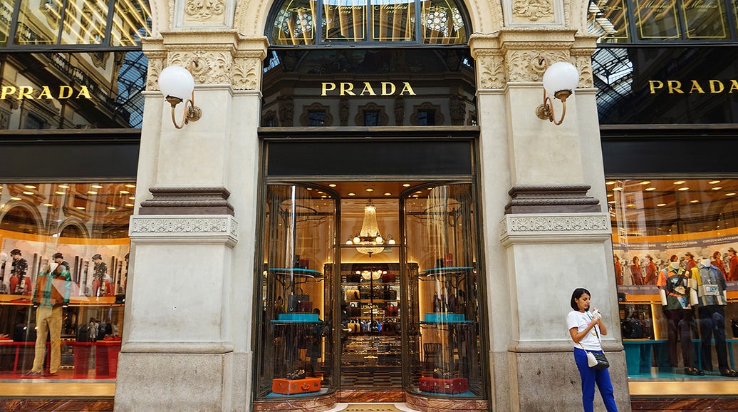 Una de las tiendas de Prada (Foto. Prada)