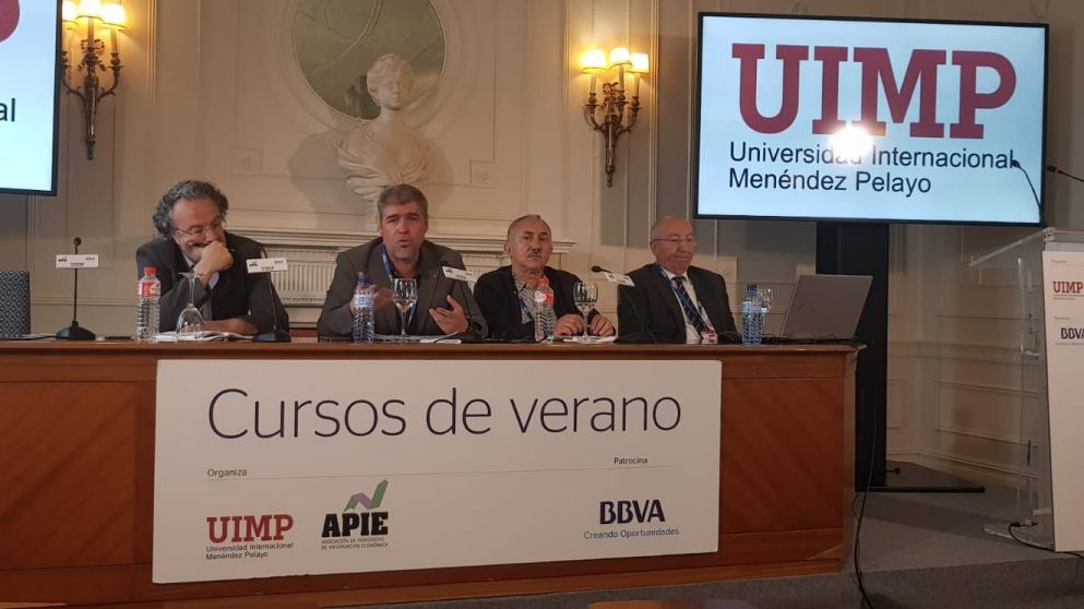 Unai Sordo, CCOO, y Pepe Álvarez, UGT.