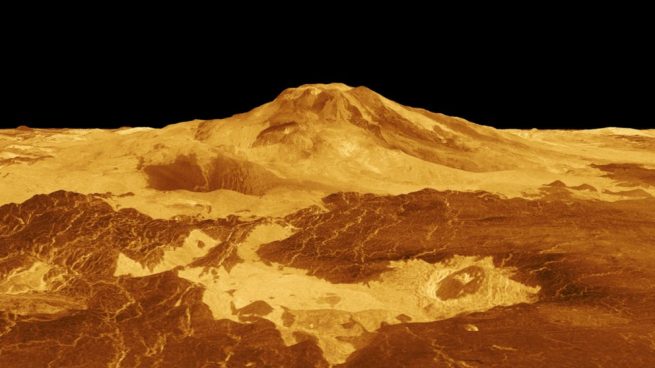 El extraño bulto en la atmósfera de Venus