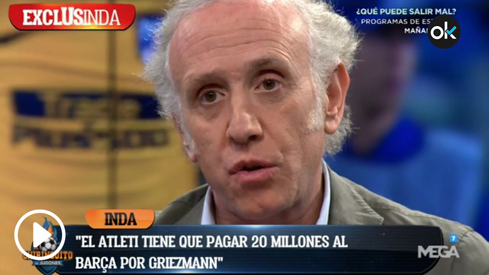 Inda dio detalles de lo que costará al Atlético mantener a Griezmann.