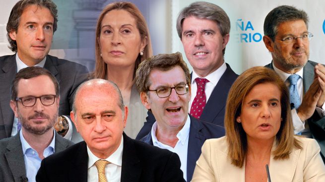 Estos son los apoyos con que cuenta cada uno de los candidatos a presidir el PP