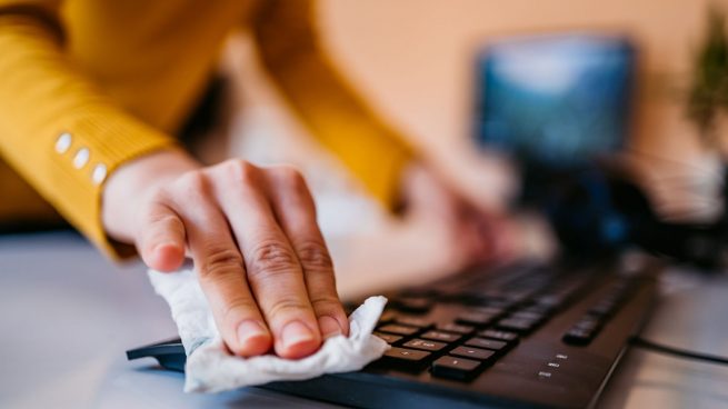 limpiar teclado del ordenador