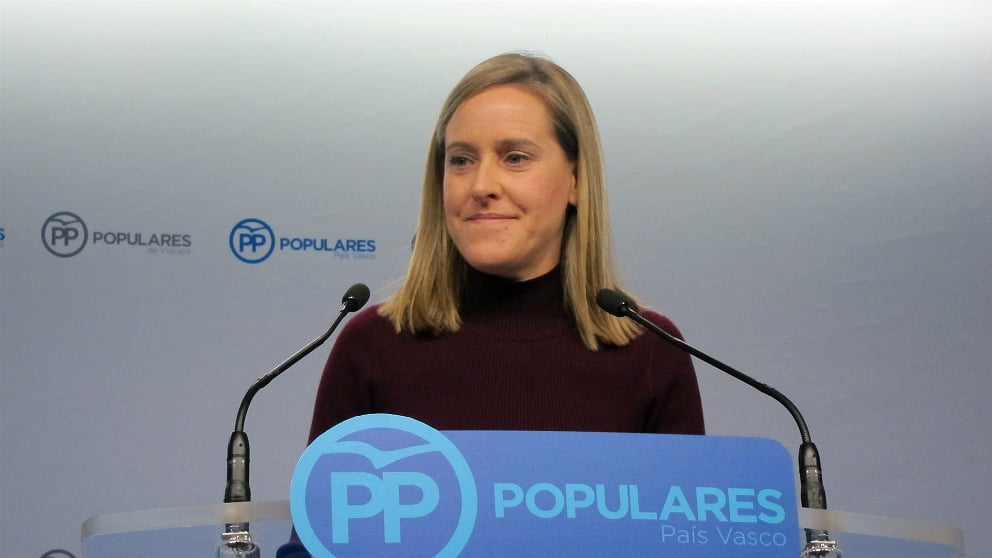 Amaya Fernández, secretaria general del PP en el País Vasco. (Foto: Europa Press)