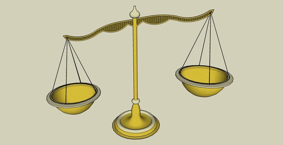 La balanza de justicia, todo un símbolo.