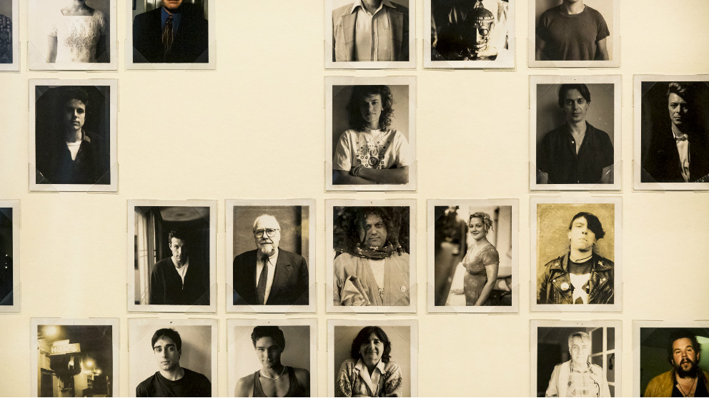 Algunas de las fotografías de Gus Van Sant que se exponen en la exposición sobre su persona en La casa encendida