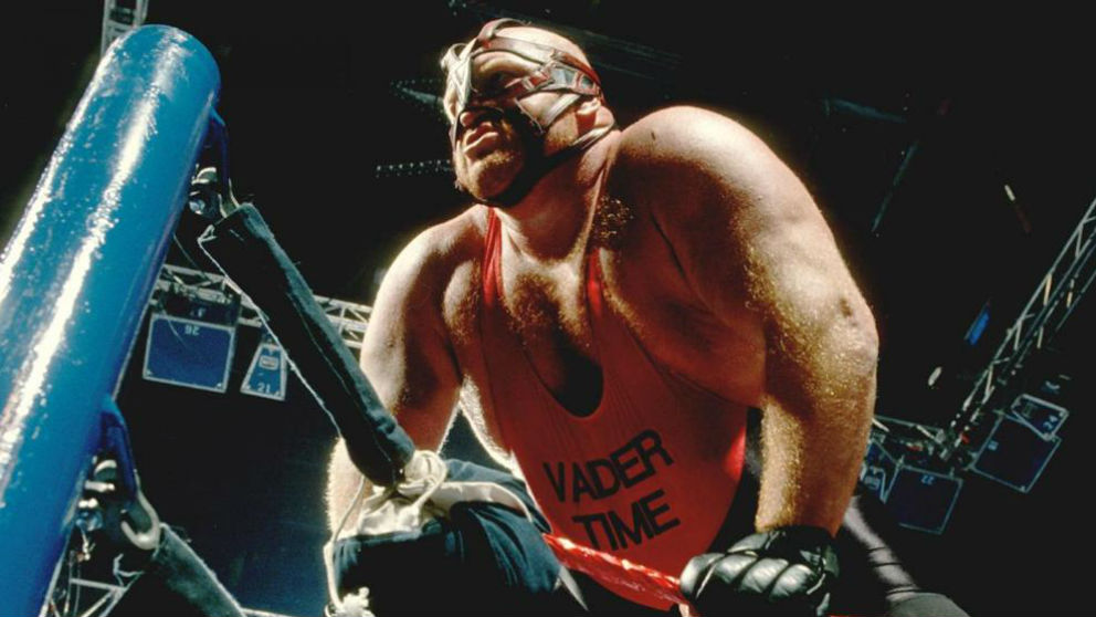 Big Van Vader durante una pelea. (WWE)