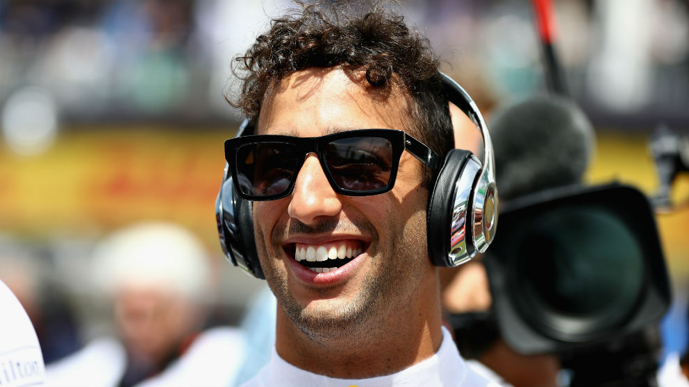 Daniel Ricciardo sería el piloto elegido por McLaren para sustituir a Fernando Alonso en caso de que el asturiano decida abandonar la Fórmula 1. (Getty)