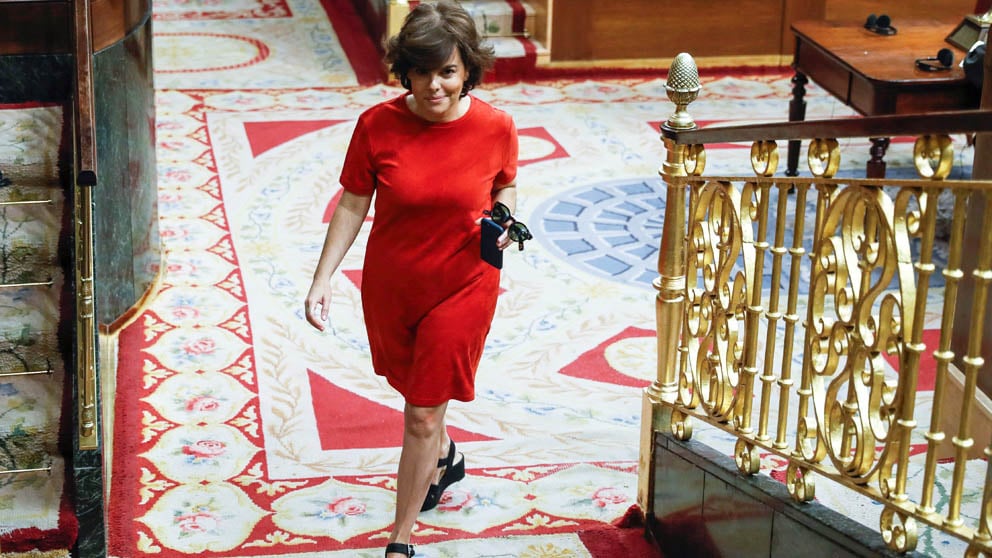 Soraya Sáenz de Santamaría. (Foto: EFE)