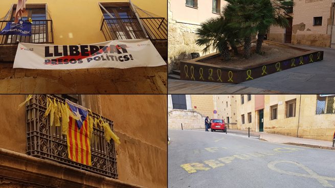 Los socialistas catalanes con ERC y CUP contra una Tarragona libre de símbolos golpistas
