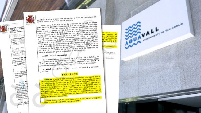 La empresa de agua pública Aquavall cobró de forma ilegal a sus abonados