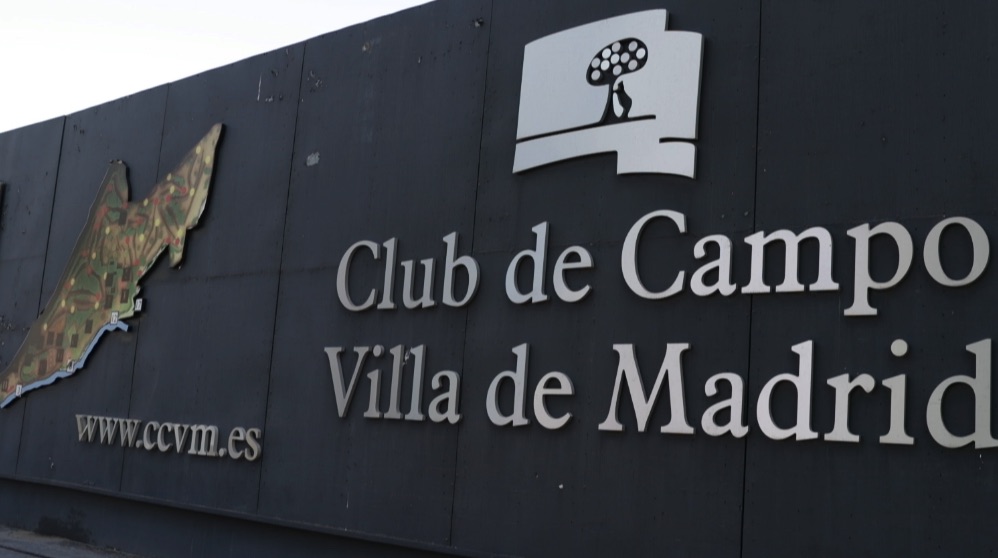 Entrada al Club de Campo Villa de Madrid. (Foto. Madrid)