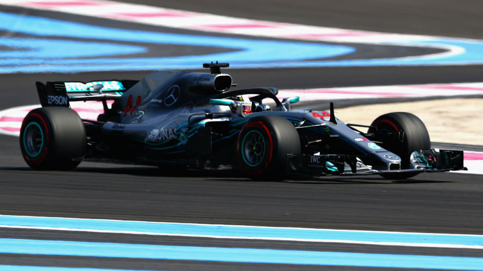 Lewis Hamilton ha dominado de cabo a rabo los entrenamientos en Francia. (AFP)
