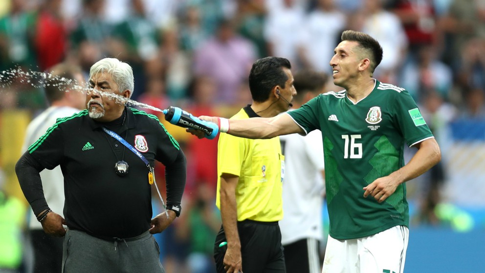 Héctor Herrera, en un partido del Mundial. (Getty)