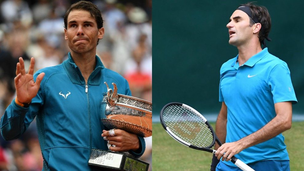 Nadal y Federer